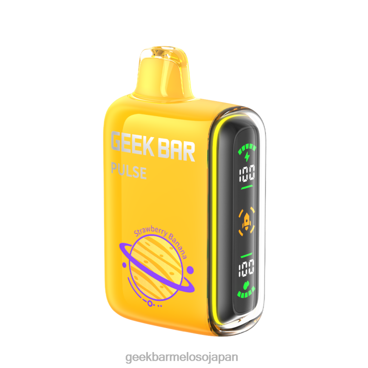 8RFPL62 Geek Bar Pulse 15,000 個の使い捨て電子タバコ イチゴバナナ | Geek Bar pulse 日本 8RFPL62 Geek Bar Pulse 15,000 個の使い捨て電子タバコ イチゴバナナ | Geek Bar pulse 日本