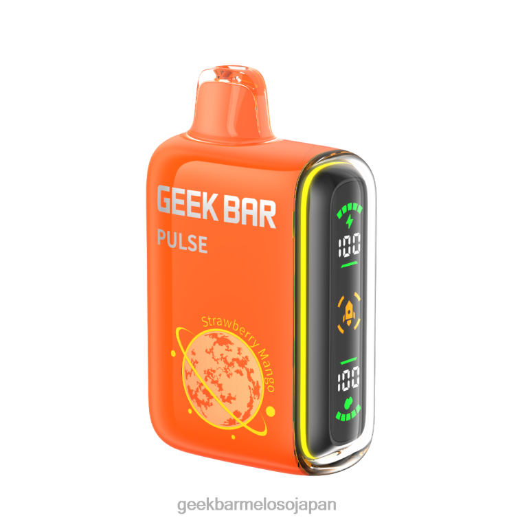8RFPL63 Geek Bar Pulse 15,000 個の使い捨て電子タバコ ストロベリーマンゴー | geek vape アトマイザー 8RFPL63 Geek Bar Pulse 15,000 個の使い捨て電子タバコ ストロベリーマンゴー | geek vape アトマイザー