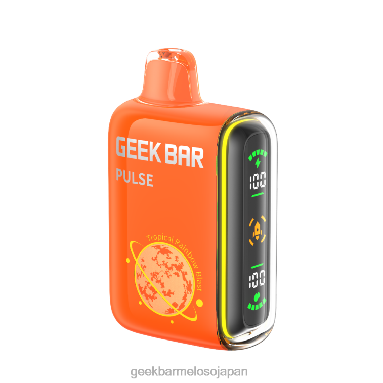 8RFPL65 Geek Bar Pulse 15,000 個の使い捨て電子タバコ トロピカルレインボーブラスト | Geek Bar 輸入 8RFPL65 Geek Bar Pulse 15,000 個の使い捨て電子タバコ トロピカルレインボーブラスト | Geek Bar 輸入